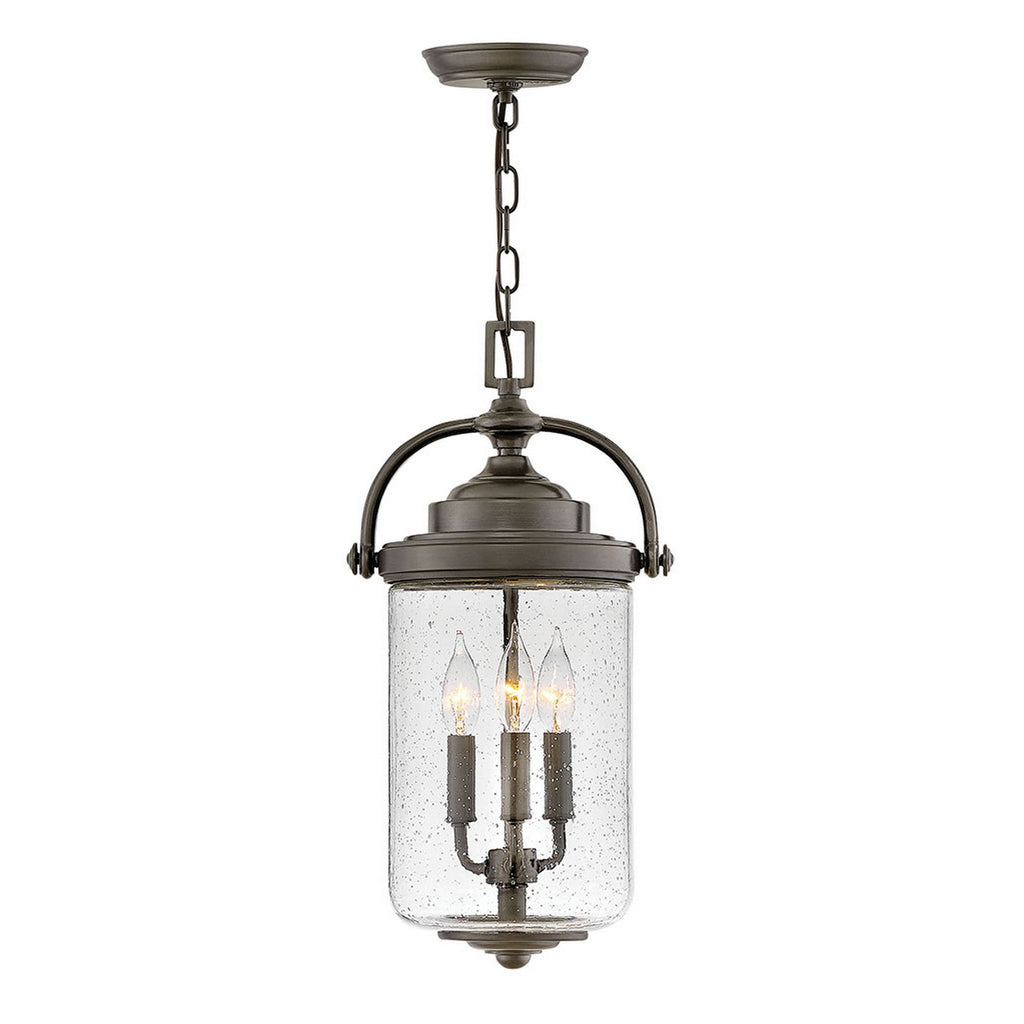 2752OZ Willoughby 3 Light Industrial Outdoor Chandelier Main Image