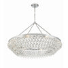 Crystorama Calypso 40'' Chandelier in Polished Chrome - Additional View