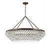 Crystorama Calypso 40'' Chandelier in Vibrant Bronze - Additional View