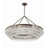 Crystorama Calypso 40'' Chandelier in Vibrant Bronze - Additional View