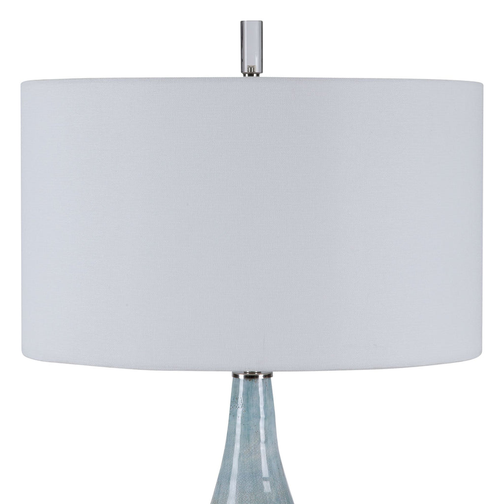 Venice Beach Coastal Table Lamp | Aqua and Teal Decor- Alternate Image