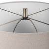 Hampton Retreat Striped Accent Lamp - Brown and Cream- Alternate Image