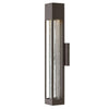 2854BZ Vapor 1 Light Modern / Contemporary Outdoor Wall Mount Main Image