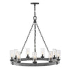 29208DZ-LL Sawyer 9 Light Outdoor Chandelier|Main Image