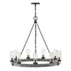 29208DZ-LV Sawyer 9 Light Outdoor Chandelier|Main Image