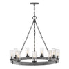 29208DZ Sawyer 9 Light Outdoor Chandelier|Main Image