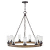 29208SQ-LL Sawyer 9 Light Outdoor Chandelier|Main Image