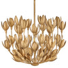 30011BNG Flora 3 Light Convertible Pendant / Semi Flush Mount|Alternate Image