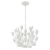 30011TXP Flora 3 Light Convertible Pendant / Semi Flush Mount|Alternate Image