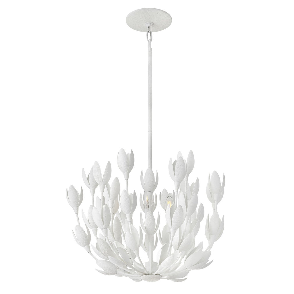 30011TXP Flora 3 Light Convertible Pendant / Semi Flush Mount|Alternate Image