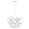 30011BNG Flora 3 Light Luxe Semi-Flush Mount Main Image