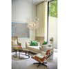 30016TXP Flora 6 Light Chandelier|Lifestyle Image