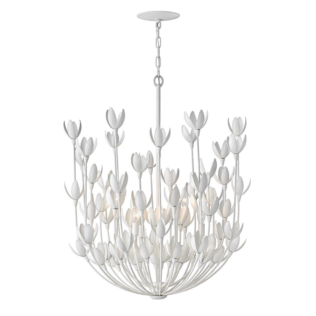 30016BNG Flora 6 Light Luxe Chandelier | Alternate Image