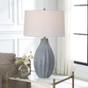 Cornflower Blue Ceramic Table Lamp - Alternate Image