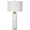 Whitewash Table Lamp - Bryant Park Home Lighting- Alternate Image