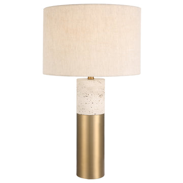 Iron and Brushed Brass