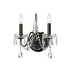 Crystorama Butler 14'' Sconce in English Bronze - Front View
