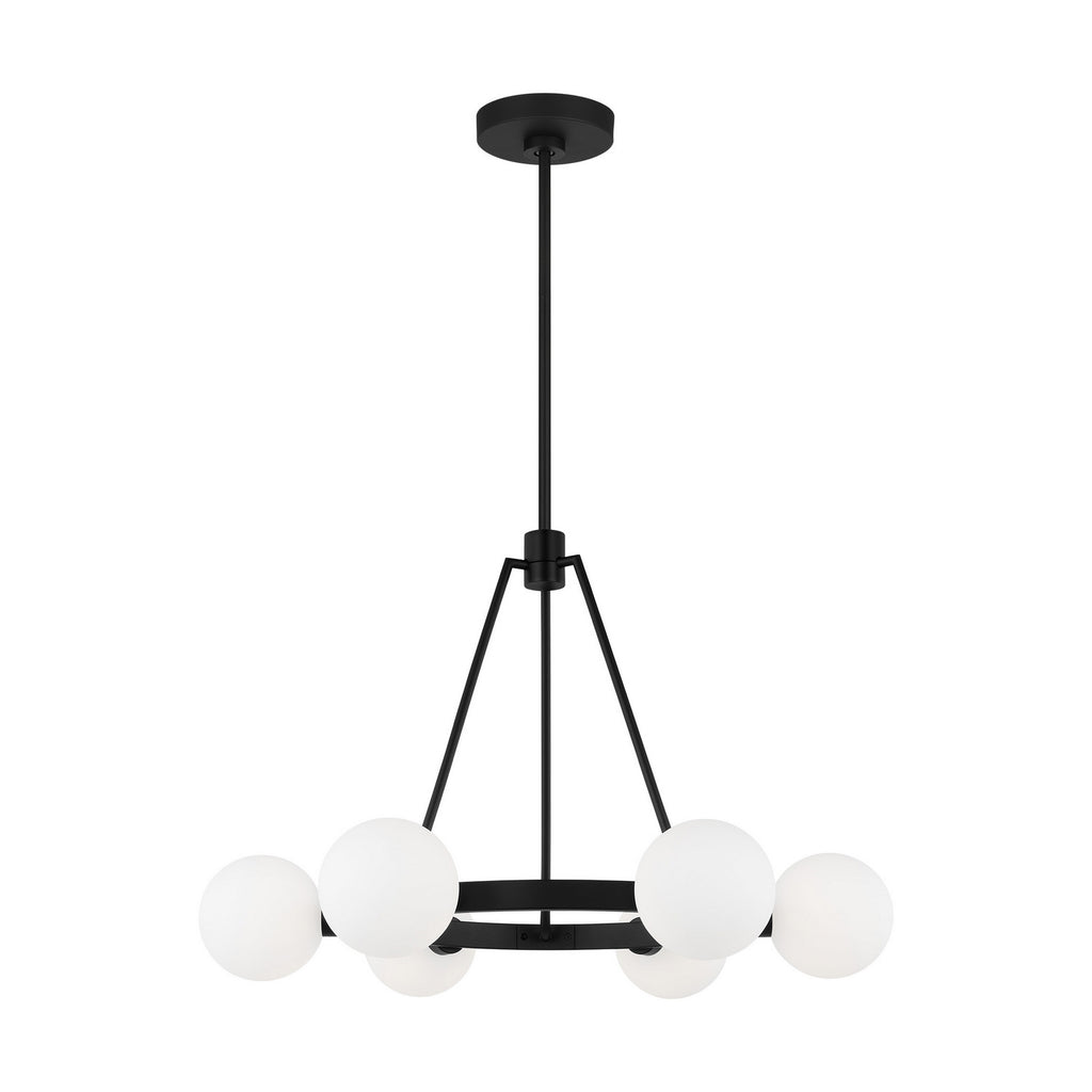 3161606-112 Clybourn 6 Light Chandelier | Main Image