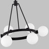 3161606-112 Clybourn 6 Light Chandelier | Alternate Image