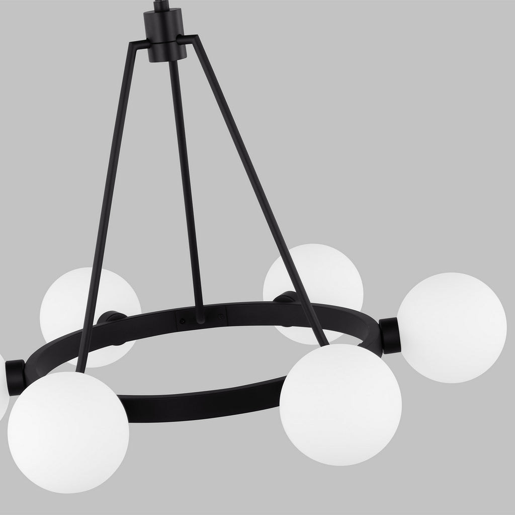 3161606-112 Clybourn 6 Light Chandelier | Alternate Image