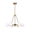3161606-848 Clybourn 6 Light Chandelier | Main Image