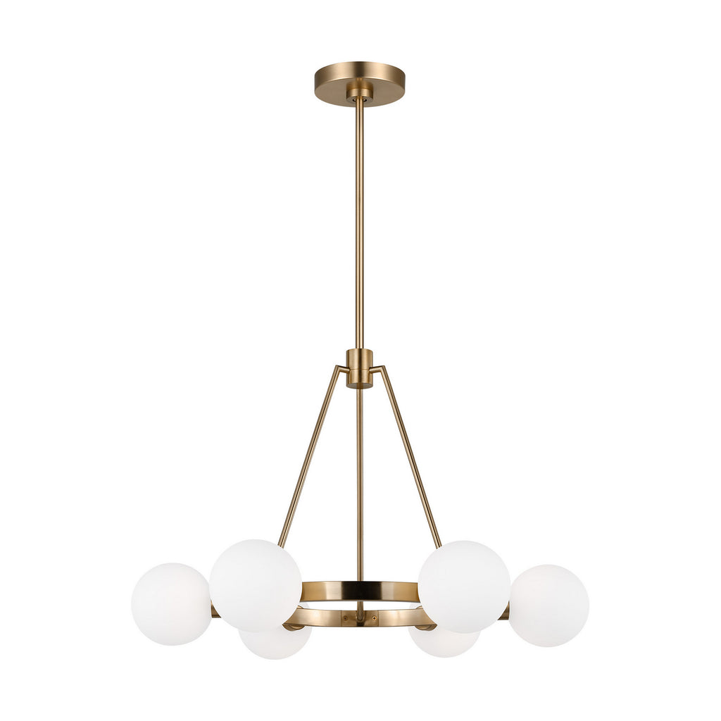 3161606-848 Clybourn 6 Light Chandelier | Main Image