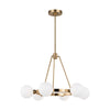 3161606-848 Clybourn 6 Light Chandelier | Alternate Image