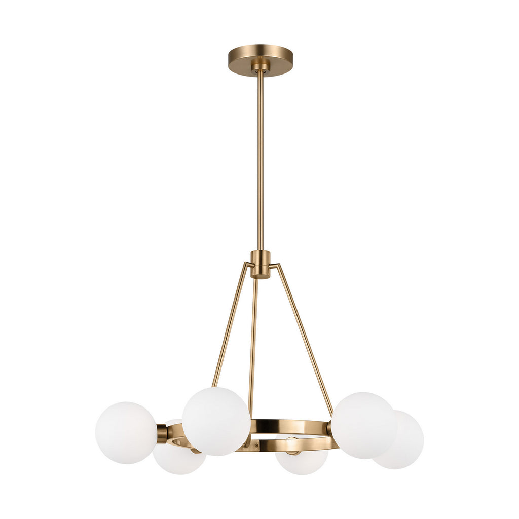 3161606-848 Clybourn 6 Light Chandelier | Alternate Image