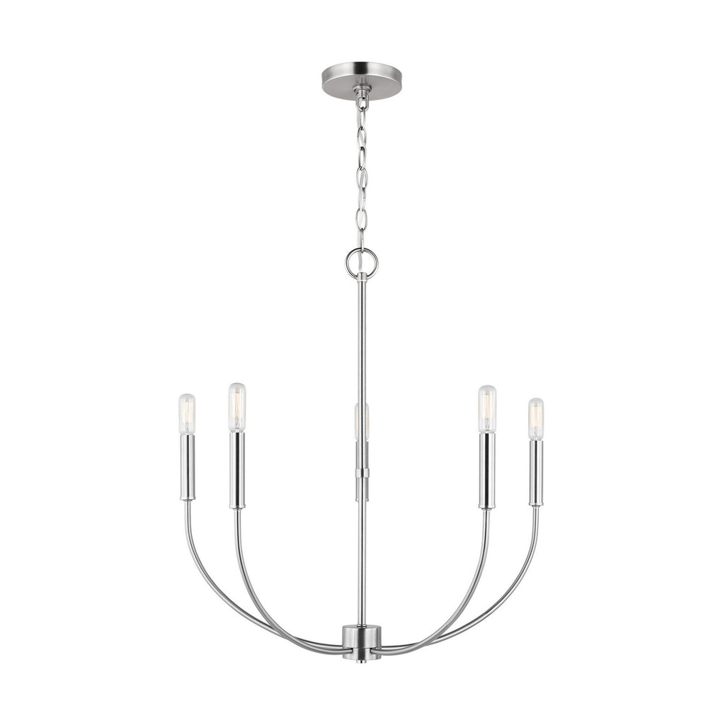 3167105EN-962 Greenwich LED 5 Light Chandelier | Alternate Image