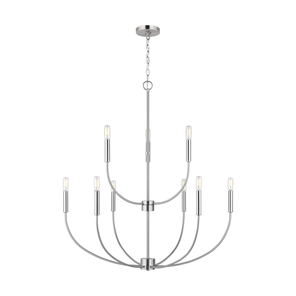 3167109-962 Greenwich 9 Light Chandelier | Alternate Image