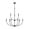 3167109EN-112 Greenwich LED 9 Light Chandelier | Alternate Image