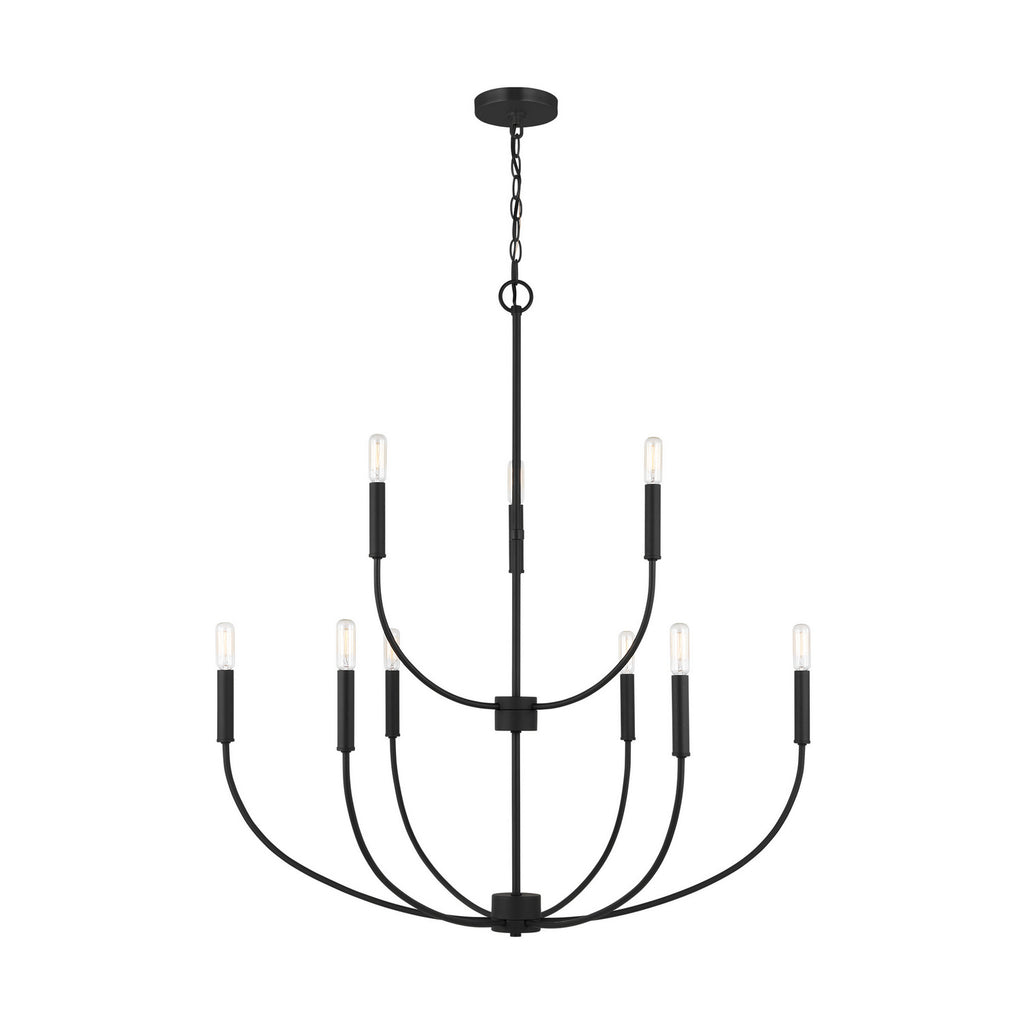 3167109EN-112 Greenwich LED 9 Light Chandelier | Alternate Image
