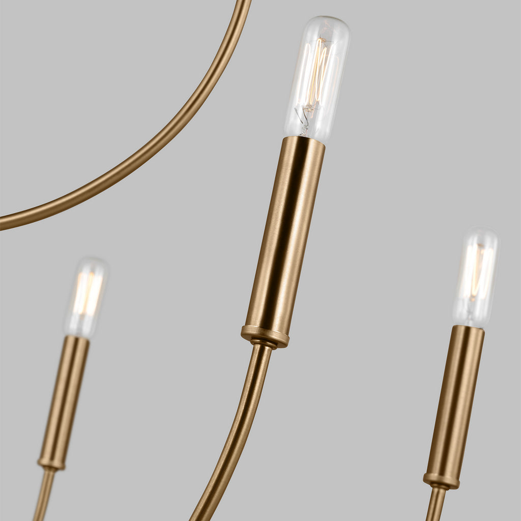 3167109EN-848 Greenwich LED 9 Light Chandelier | Alternate Image