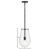 32087BK Beck 1 Light Industrial Pendant | Alternate Image