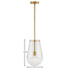 32087BK Beck 1 Light Industrial Pendant | Alternate Image