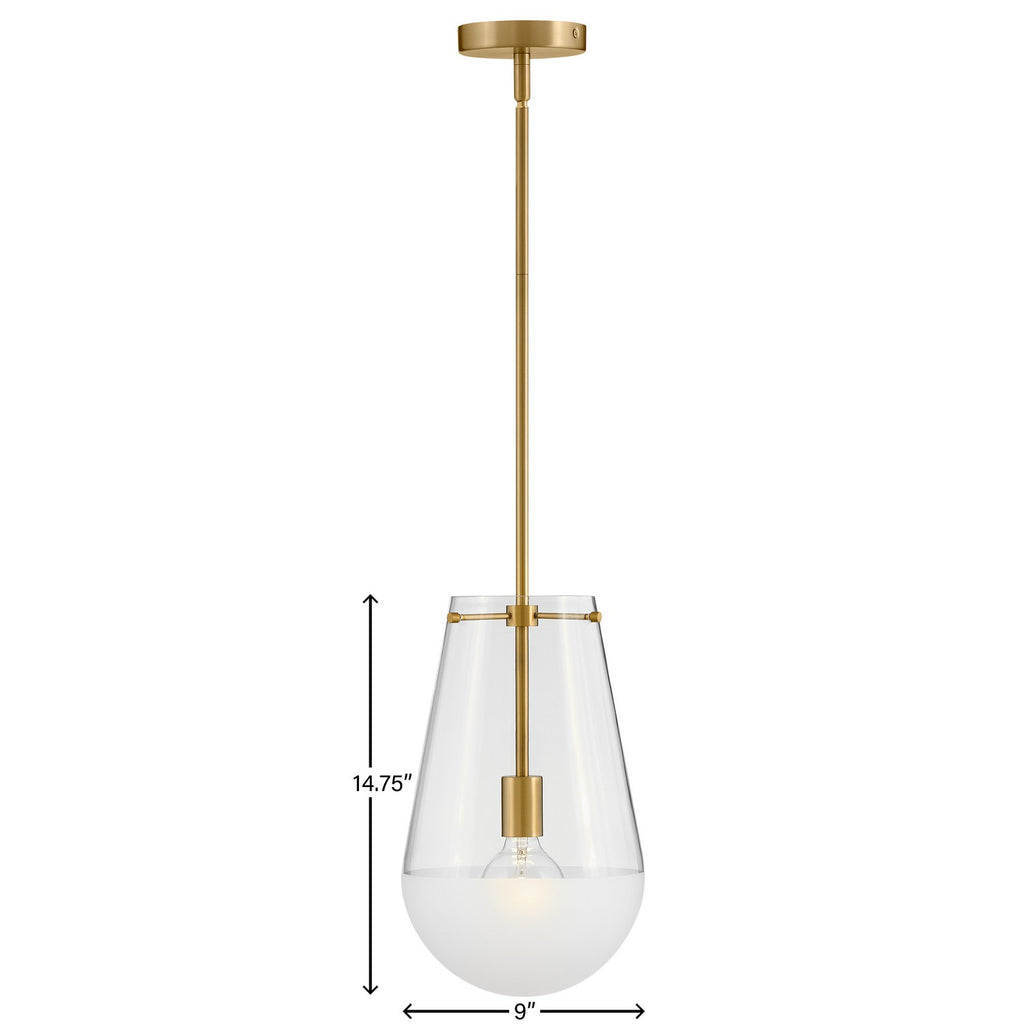 32087BK Beck 1 Light Industrial Pendant | Alternate Image