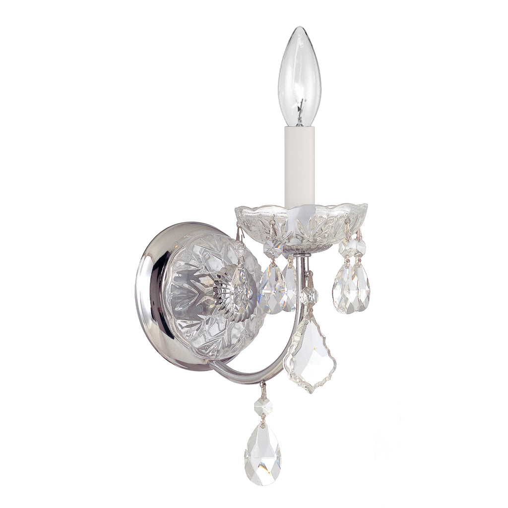 Crystorama Imperial 4.75'' Sconce in Polished Chrome - Additional View