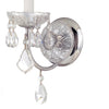 Crystorama Imperial 4.75'' Sconce in Polished Chrome - Additional View