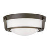 3223OB-WH Hathaway 2 Light Flush Mount|Main Image