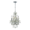 Crystorama Imperial 12'' Chandelier in Polished Chrome - Additional View