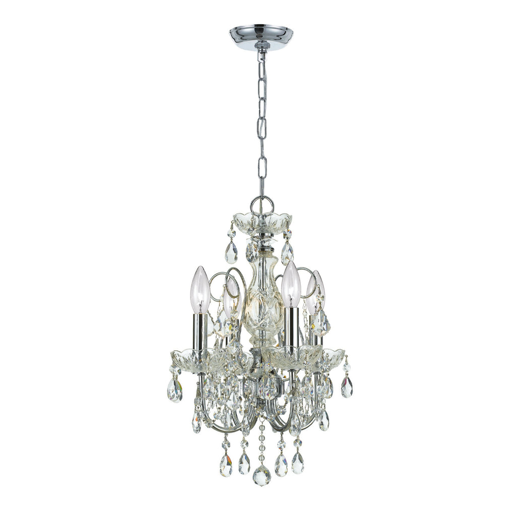 Crystorama Imperial 12'' Chandelier in Polished Chrome - Additional View