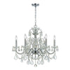 Crystorama Imperial 26'' Chandelier in Polished Chrome - Additional View
