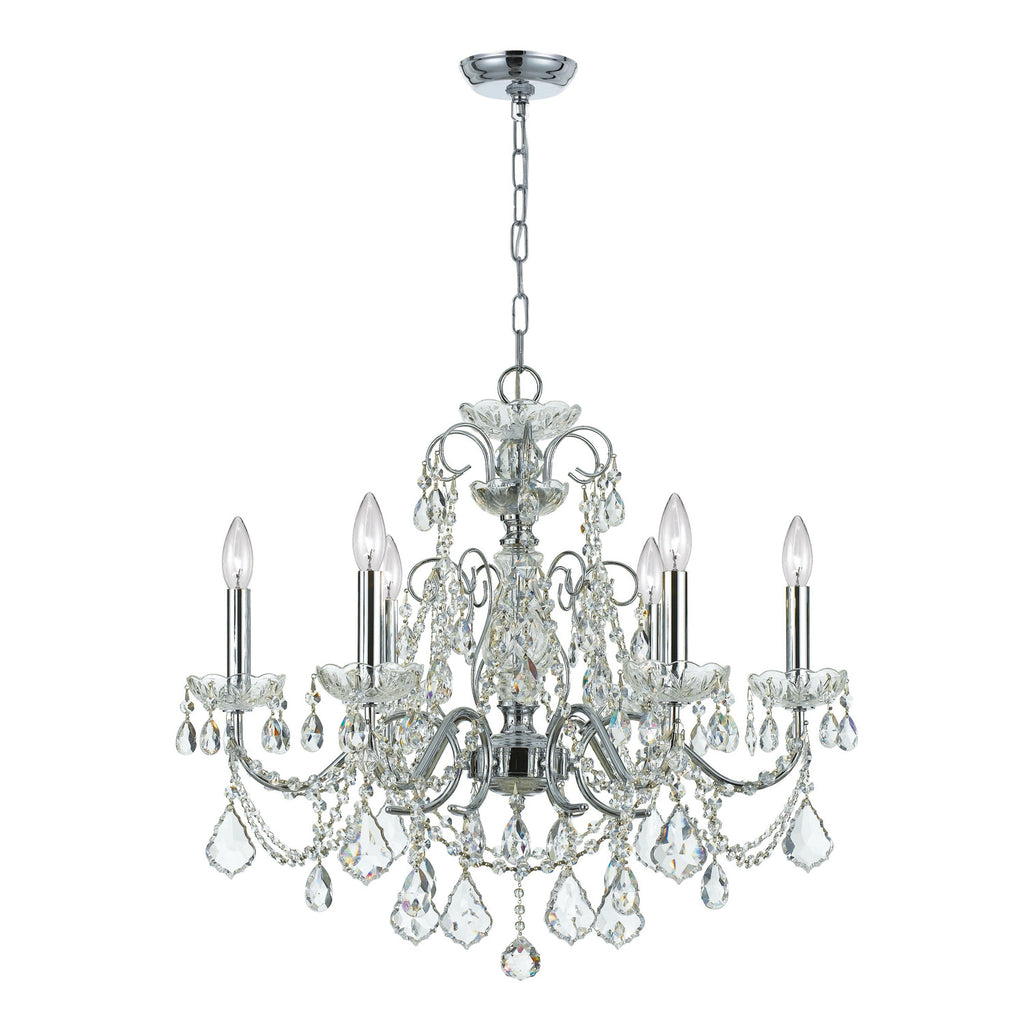 Crystorama Imperial 26'' Chandelier in Polished Chrome - Additional View