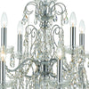 Crystorama Swarovski 29.5" Chandelier in Polished Chrome - Additional View