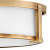 3241AN Lowell 2 Light Transitional Flush Mount | Alternate Image