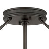 3382AN Collier 4 Light Industrial Semi-Flush Mount | Alternate Image