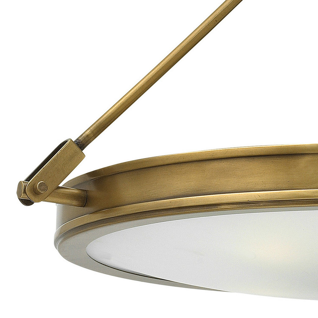 3382AN Collier 4 Light Industrial Semi-Flush Mount | Alternate Image