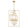 339-GA Capri 7 Light Lantern Chandelier | Main Image