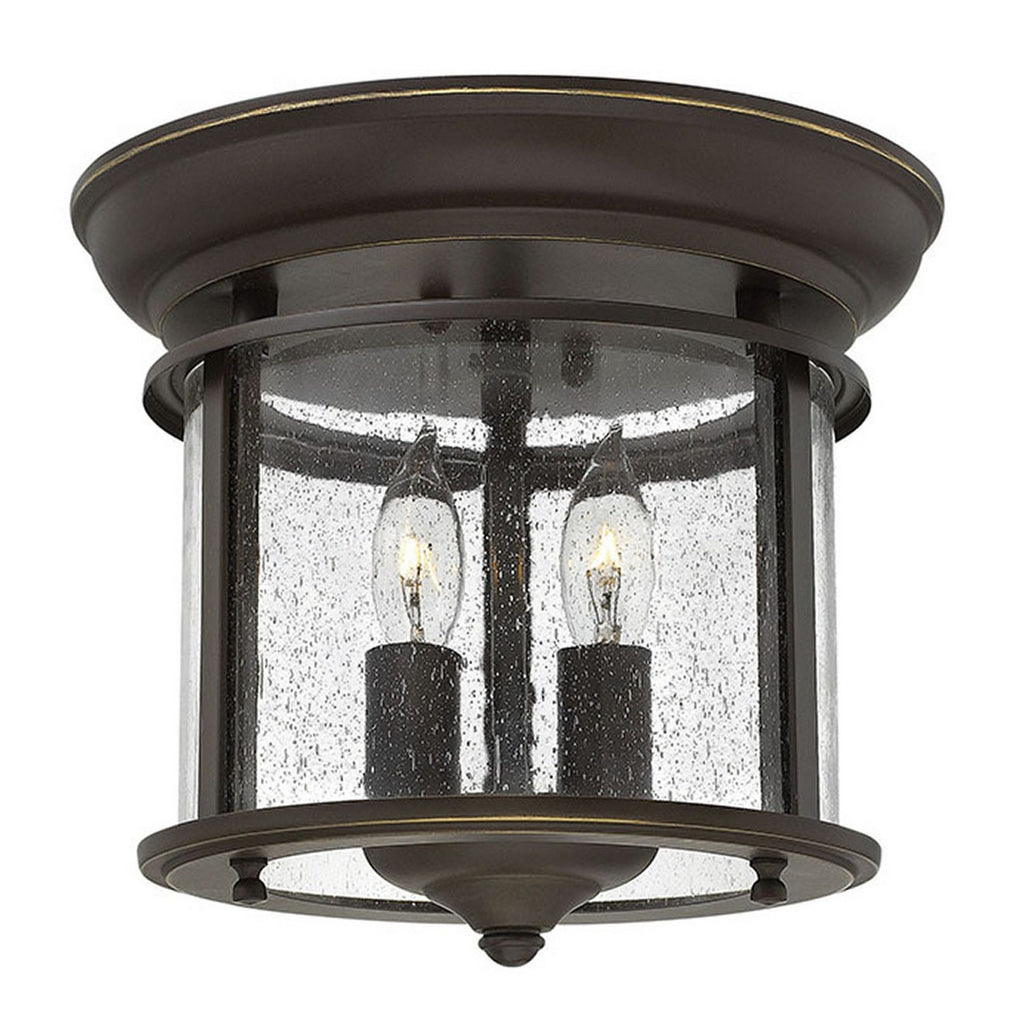 3472HR Gentry 2 Light Traditional Flush Mount Main Image