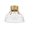 3481HB-CO Argo 1 Light Industrial Flush Mount | Main Image